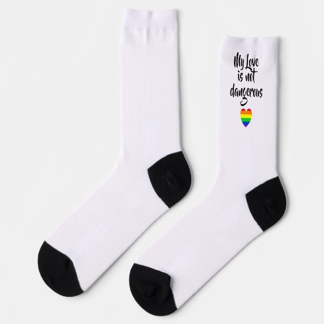 Calcetines #LGBT #love #primo #gay #lesbian #libertad #desfil (Izquierda)