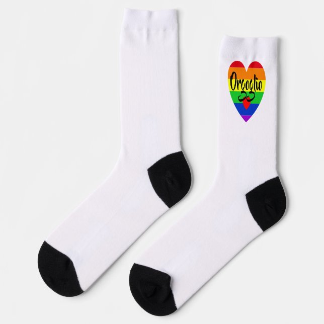 Calcetines #LGBT #love #primo #gay #lesbian #libertad #desfil (Izquierda)