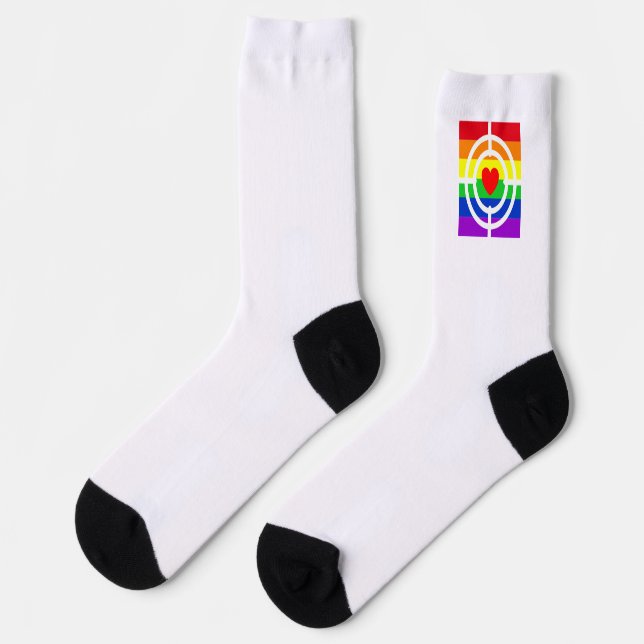 Calcetines #LGBT #love #primo #gay #lesbian #libertad #desfil (Izquierda)