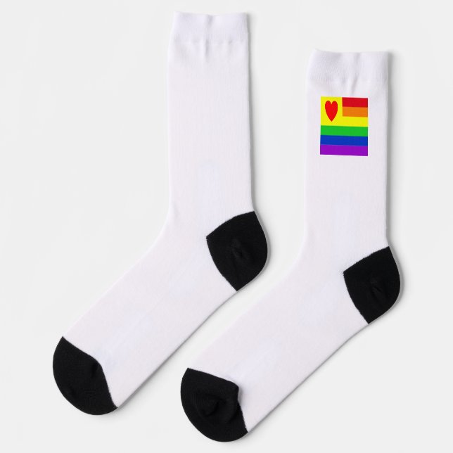 Calcetines #LGBT #love #primo #gay #lesbian #libertad #desfil (Izquierda)