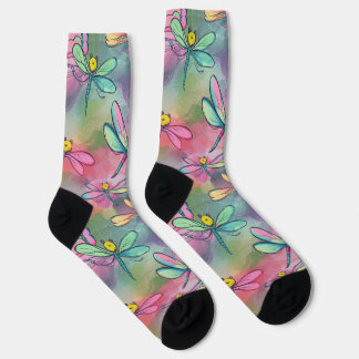 Calcetines Libélula acuarela
