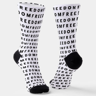 Calcetines Libertad Un verdadero patriota