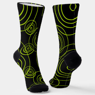 Calcetines Lime Green Rain Ripples