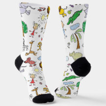 Calcetines Lindos de Ahuecado Feliz