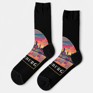 Calcetines Línea de Skyline Retro Magdeburg