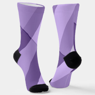 Calcetines Líneas geométricas modernas ultravioletas
