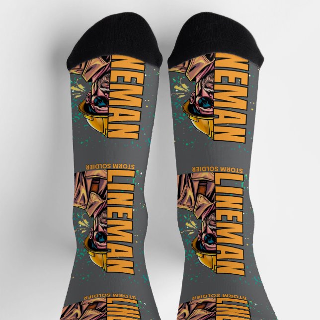 Calcetines Lingüista de energía (Arriba)