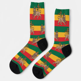Calcetines Lion of Judah Jah Rastafari Rasta Reggae Socks