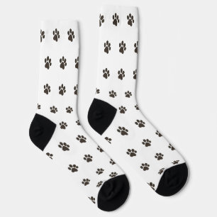 Calcetines lisos de tripulación con estampado de h