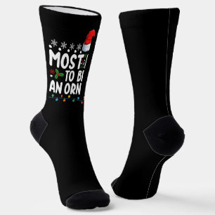 Calcetines Lo Más Probable Es Que Rompa Una Fiesta De Navidad