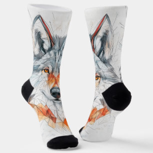 Calcetines Lobo blanco
