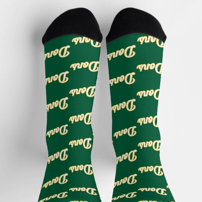 Calcetines Logotipo de Dons Script (Arriba)