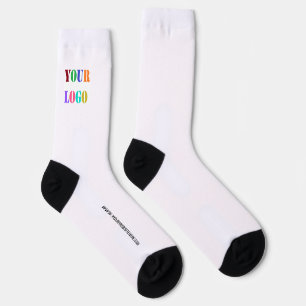 Calcetines Logotipo de personalizado Sitio Web Socks comercia