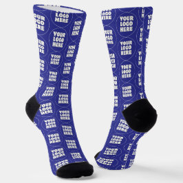 Calcetines Logotipo y texto Minimalista simple