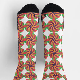 Calcetines Lollipop Candy Image Printed Causal Men Women