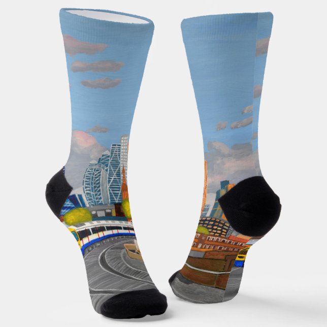 Calcetines London Overground socks (Angular)