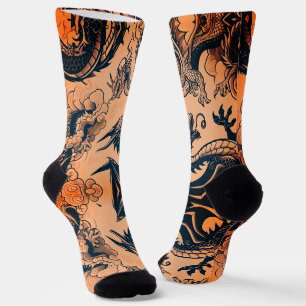 Calcetines Los cielos de los Naranjas de la guerra de los dra