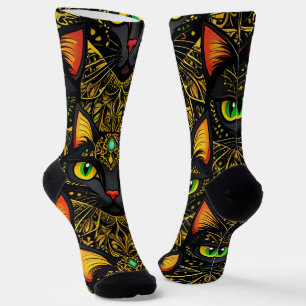 Calcetines Los Gatos del Velo de Terciopelo