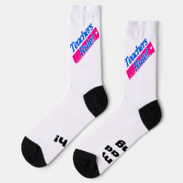 Calcetines Los profesores gobiernan/estoy graduando medias