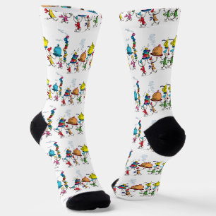 Calcetines Los Whos llevando la fiesta de Navidad