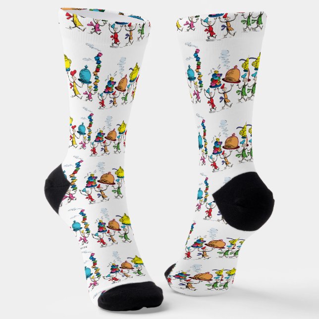 Calcetines Los Whos llevando la fiesta de Navidad (Angular)