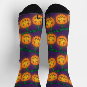 Calcetines Luces de Calabaza de Jack