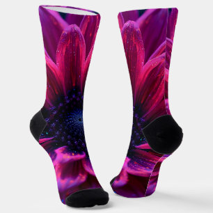 Calcetines Macro Nebulosa Fucsia