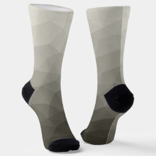 Calcetines Malla geométrica del gradiente del ejército de luz