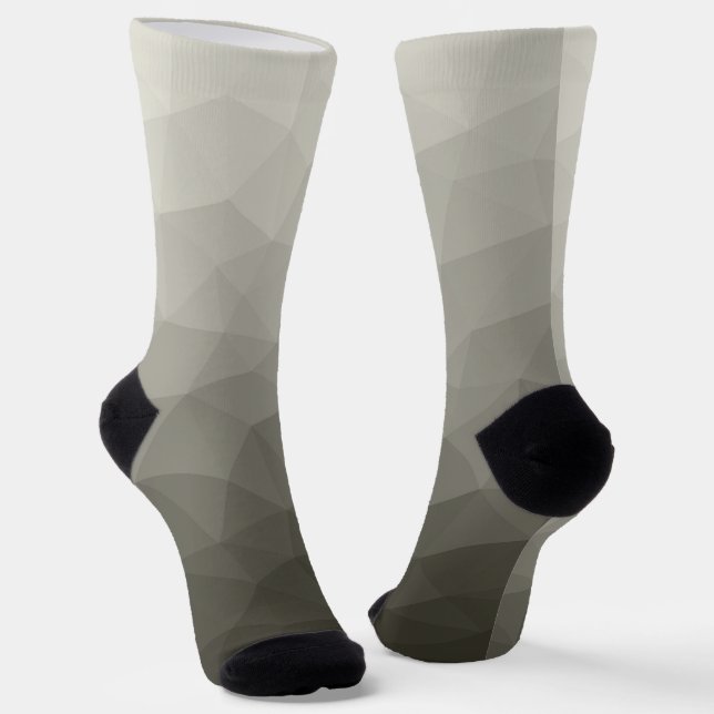 Calcetines Malla geométrica del gradiente del ejército de luz (Angular)