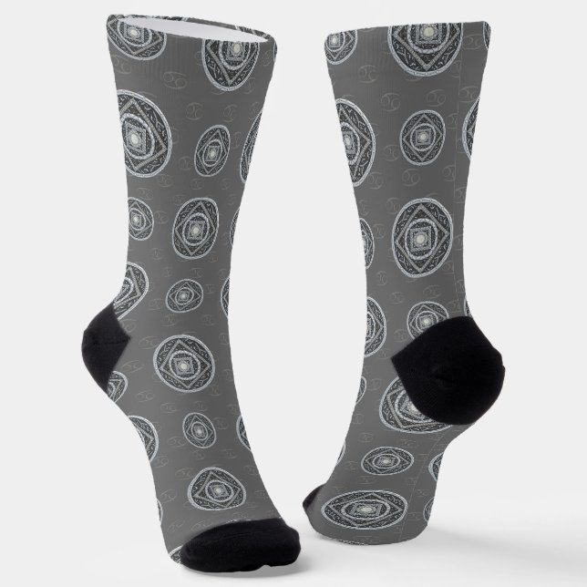Calcetines Mandala de Cáncer (Angular)