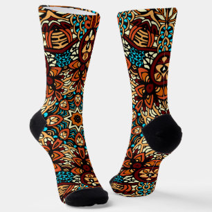 Calcetines Mandala festiva bohemia