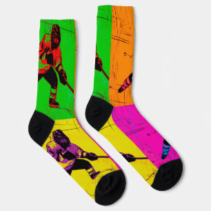Calcetines Manejo de palos - Jugadores de hockey