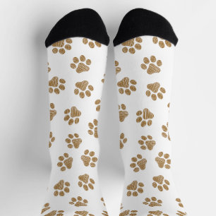 Calcetines Manos de perro, garras de perro, patas de oro Nara