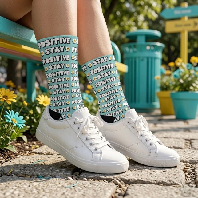 Calcetines Mantén Positivo (Subido por el creador)