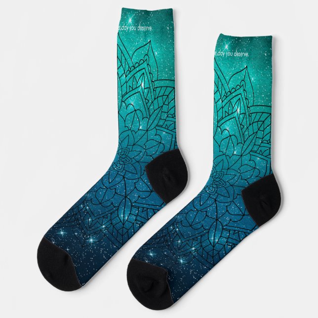Calcetines Mantra Socks Personalizado Zen único (Izquierda)