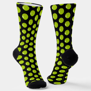 Calcetines Manzana malvada con cicatriz de Halloween