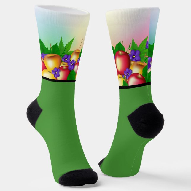 Calcetines Manzanas en Vase (Angular)