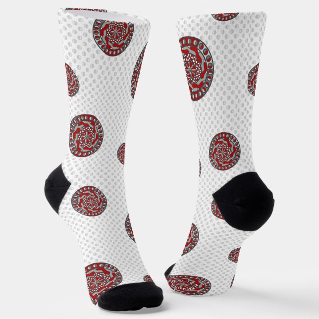 Calcetines Máquinas rojas (Angular)