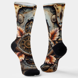 Calcetines Maravilloso diseño de steampunk