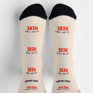CALCETINES MARCA DE VERIFICACIÓN NATURAL DE PERSONALIZABLE ES