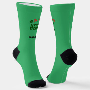 CALCETINES MARCA VERIFICADA DE EMERALD GREEN, PERSONALIZADO M