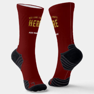 CALCETINES MARCA VERIFICADA DE SANGRE DE PERSONALIZABLE ESTIL