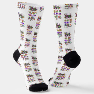 Calcetines Mardi Mardi Gras