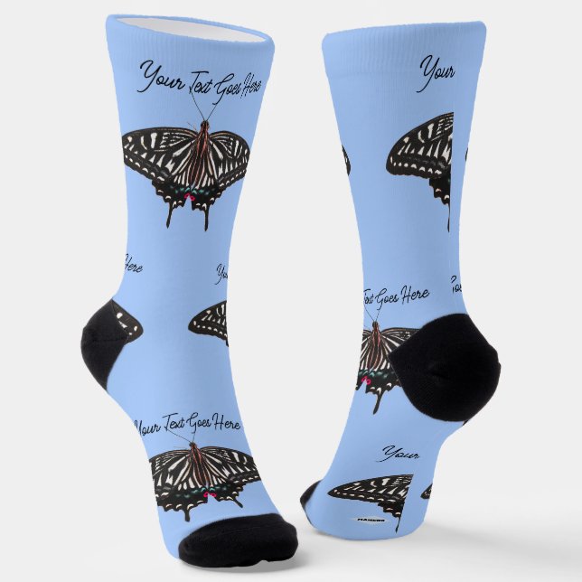 Calcetines Mariposas de zócalos de diseño personalizados (Angular)