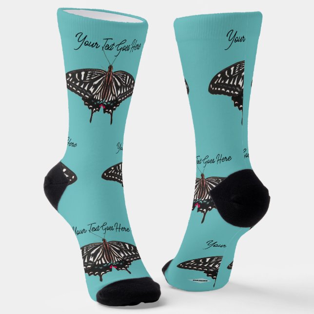 Calcetines Mariposas de zócalos de diseño personalizados (Angular)