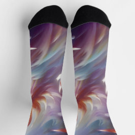 Calcetines Mariposas y flores estilizadas