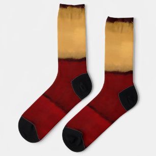Calcetines Mark Rothko arte en estilo digital 2