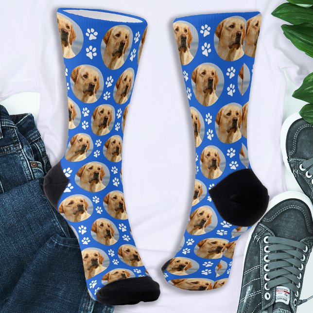 Calcetines Mascota divertido pintura fotográfica imprimió un  (Subido por el creador)