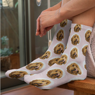 Calcetines Mascota personalizado Foto   Amante de mascotas ro