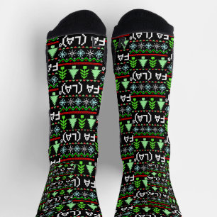 Calcetines Math Fa La - Navidades Carol Ugly Sweater Style